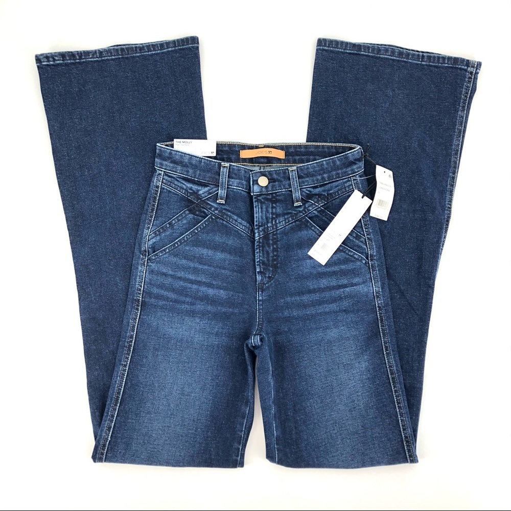 Joe’s Jeans Blue The Molly High Rise Flare Jeans - Picture 2 of 8